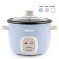 ® 4-Cups (Cooked) / 1Qt. Rice & Grain Cooker, Blue