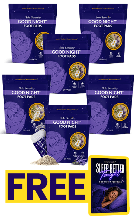 Good Night Sleep + Detox Foot Pads