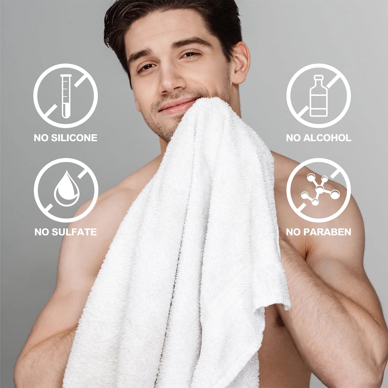 Bath Body Care Spa Gift Basket Sets for Men - 8 Pcs Luxury Bath Set Skin Care Kit Valentine'S Day Birthday Gifts for Him