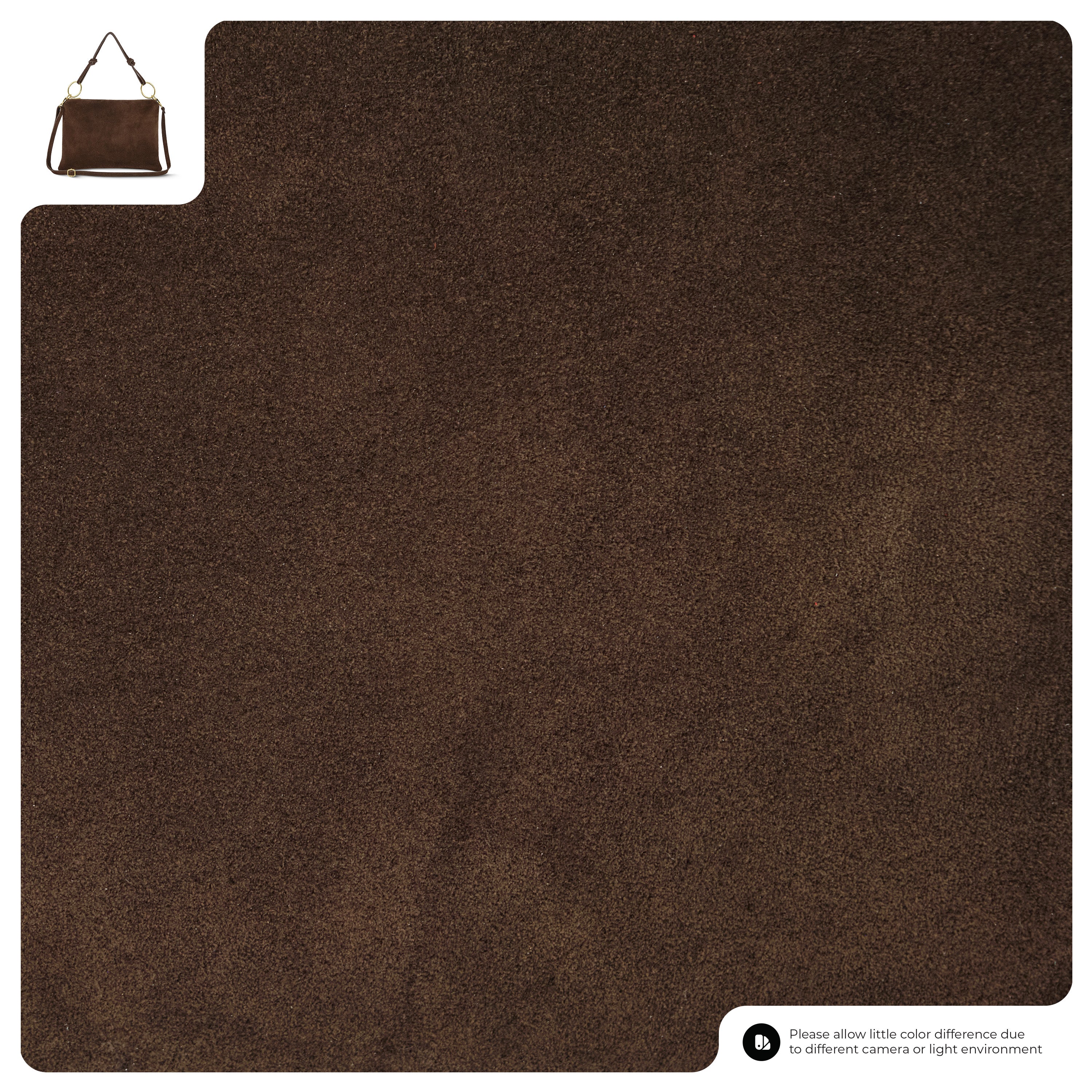Italian Genuine Suede Shoulder Bag | Modena