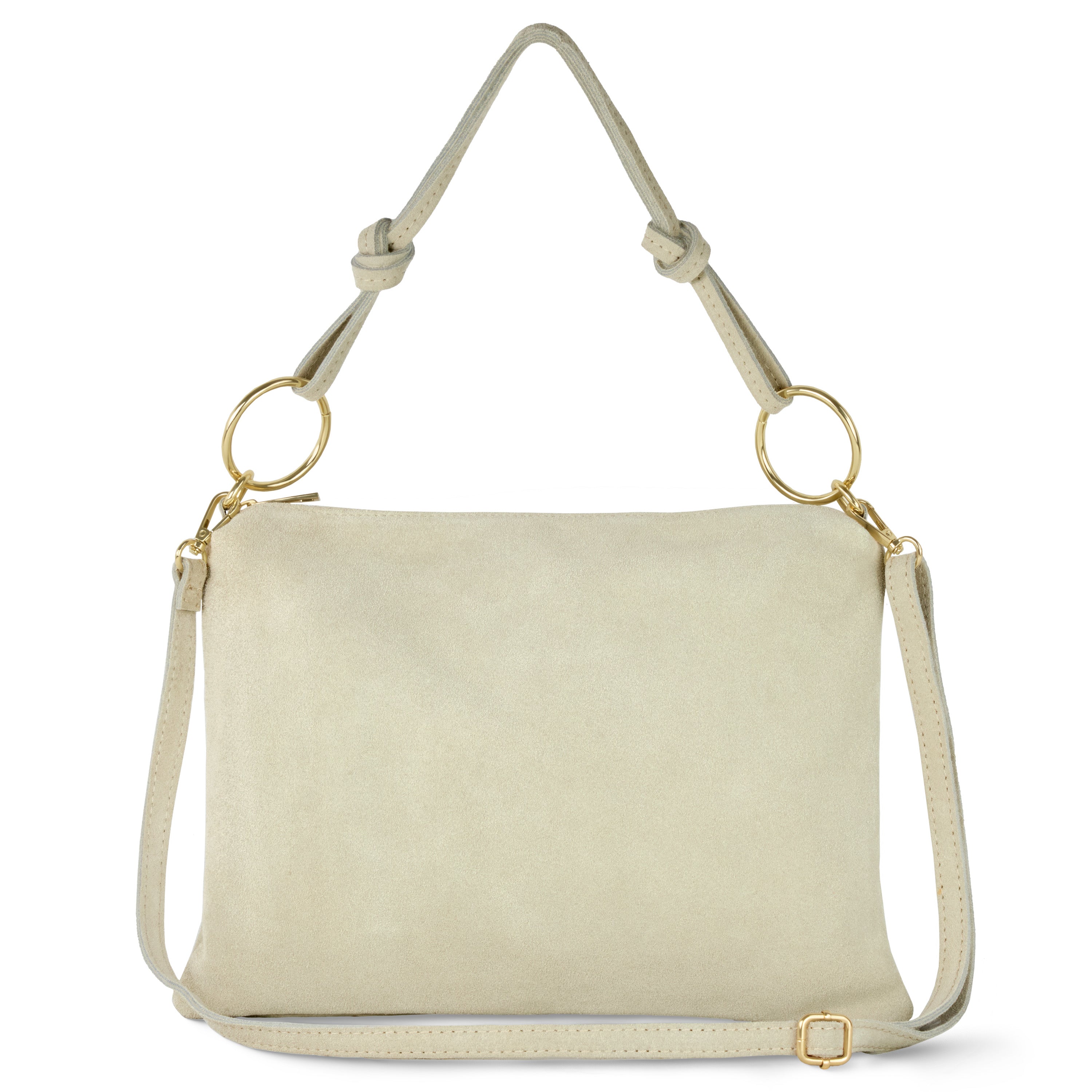 Italian Genuine Suede Shoulder Bag | Modena